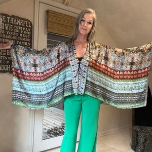 Anthropologie top, kimono style 3 buttons.